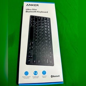 NWT Bluetooth keyboard by anker